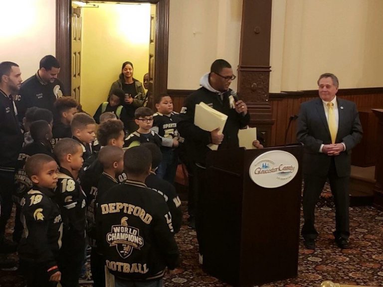 Freshman Spartans championship team honored with proclamation