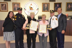 Two long-time crossing guards honored for service in Cherry Hill