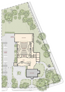 Boxwood Arts releases concepts for theater and cultural center, stresses still in planning phase