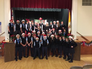 St. Mary of the Lakes School held its Giving Tree Ceremony