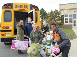 Seneca High School students experience the season of giving