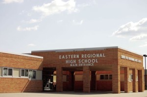 Eastern Regional High School football team holding mattress sale on June 11