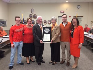 Lenape Regional District honors board member for 18 years of service