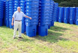 Burlington County begins delivery of single-stream recycling bins