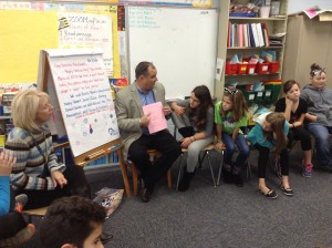 Tabernacle Elementary School talks Election Day with Mayor visit and super hero election