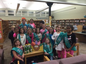 Girl Scouts lend helping hand