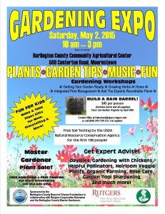 Moorestown hosts Garden Expo on May 2 at county Community Agricultural Center