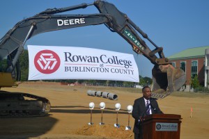 Groundbreaking held for new Student Success Center at Rowan College at Burlington County in Mt.