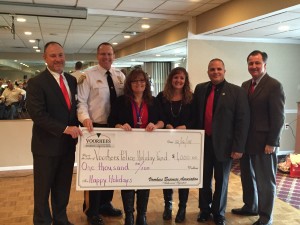 Voorhees Business Association donates to Voorhees Police Holiday Fund