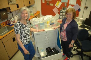 Tabernacle School District nurses Eileen Latini, Barbara Wisniewski share their day-to-day