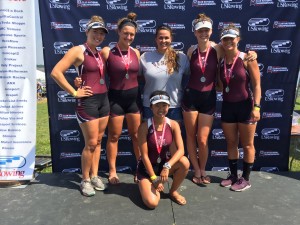 Haddonfield student rows in national championship