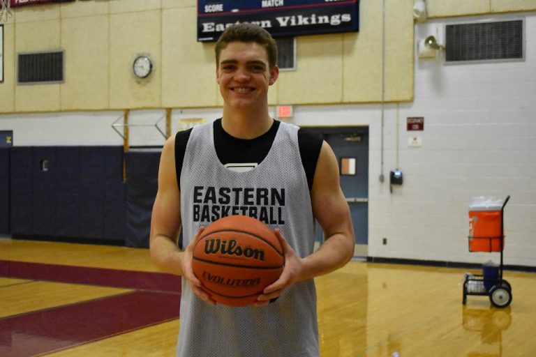 Ryan Ems credits work ethic, faith for strong breakout season with Eastern boys basketball