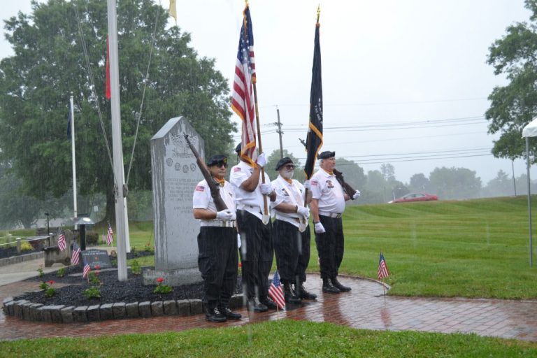 ‘Tears of the surviving spouses’ fall on the Burlington County Memorial Day Ceremony