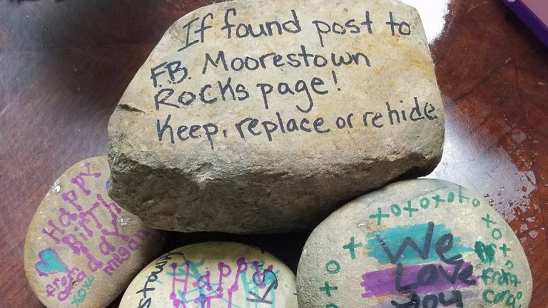 Rocking around town: Moorestown Rocks gets kids out of the house and into nature