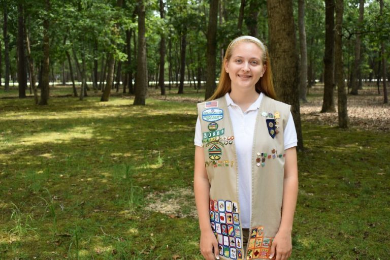 Tabernacle resident shares the value of being a Girl Scout