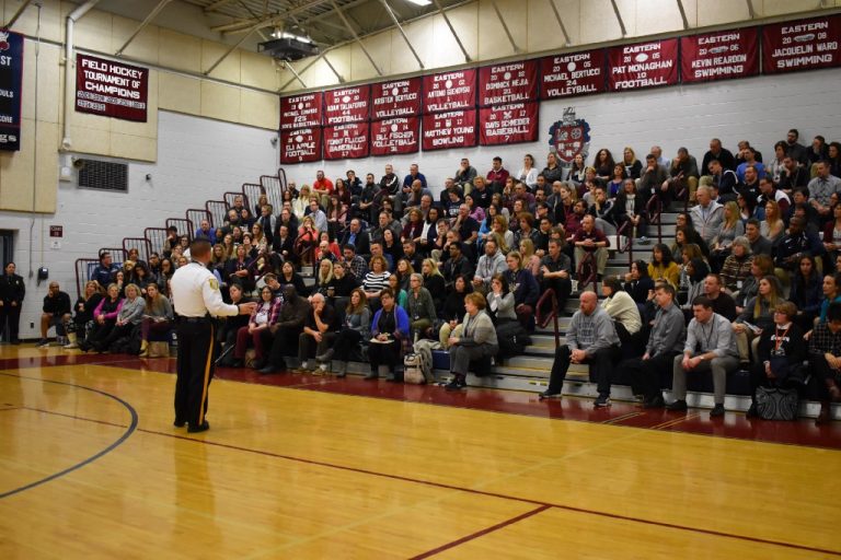 VTPD and Camden County emergency response team give active shooting presentation at Eastern