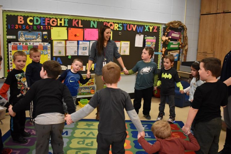 At Charles Street School, preschoolers learn through play