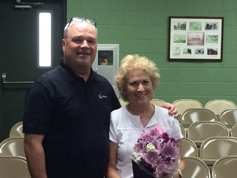 Shamong resident Barbara Valenzano honored at Shamong Township Meeting