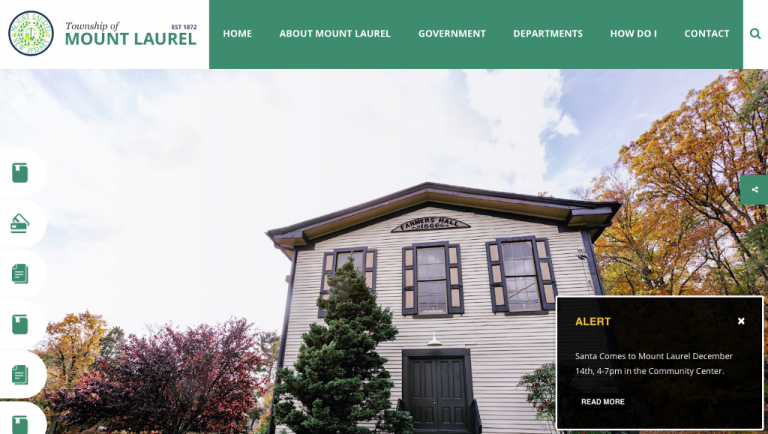 Mt. Laurel Township launches redesign of municipal website