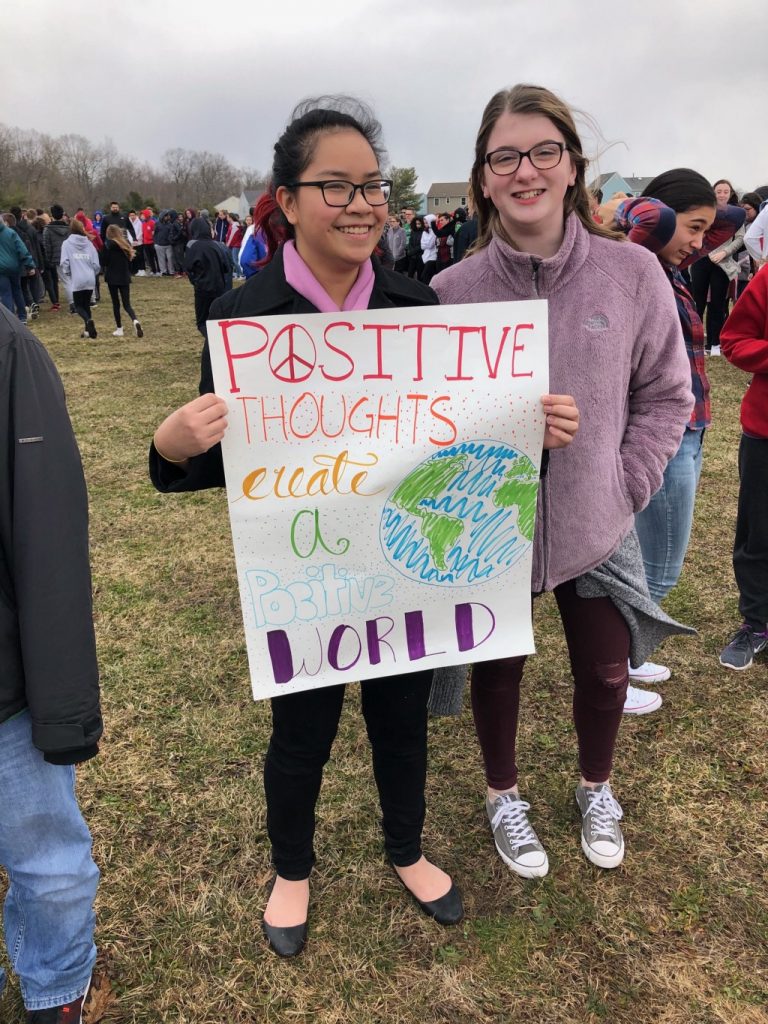 Washington Township students join in national planned student demonstration