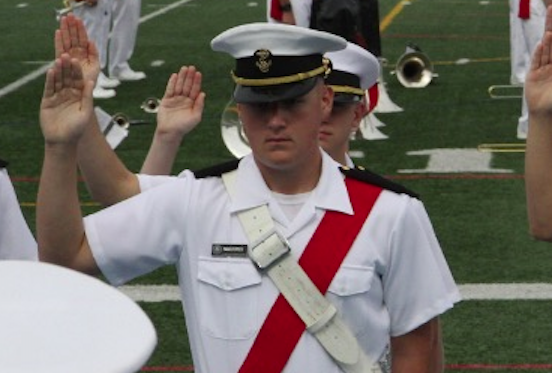 Mt. Laurel resident sworn in as midshipman in the United States Naval Reserve