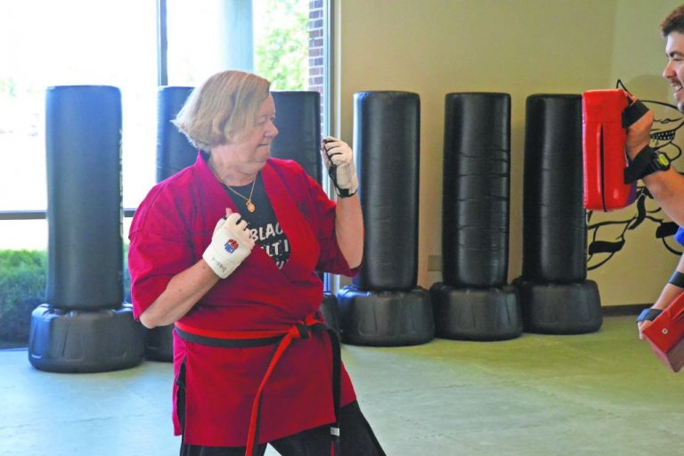 Palmyra resident, 66, finds solace in karate