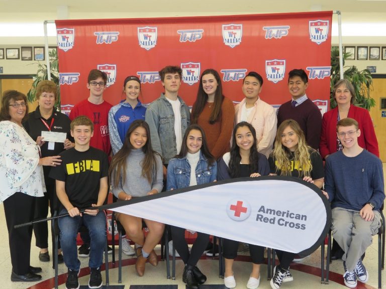 WTHS junior and senior class councils donate to Red Cross for hurricane relief