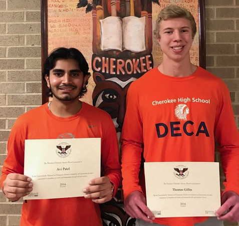 Cherokee High School seniors receive 2017 ‘Prudential Spirit of Community’ awards