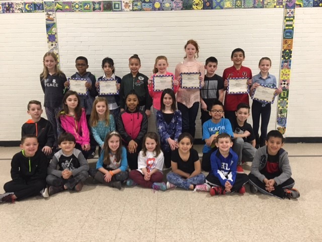 Hurffville Elementary students named Students of the Month