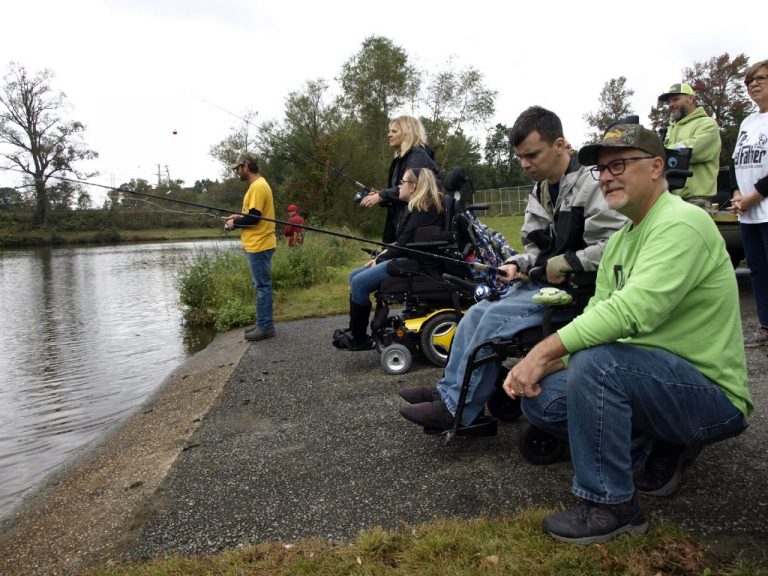 HollyDell, ‘RodFather’ help adults with disabilities fish