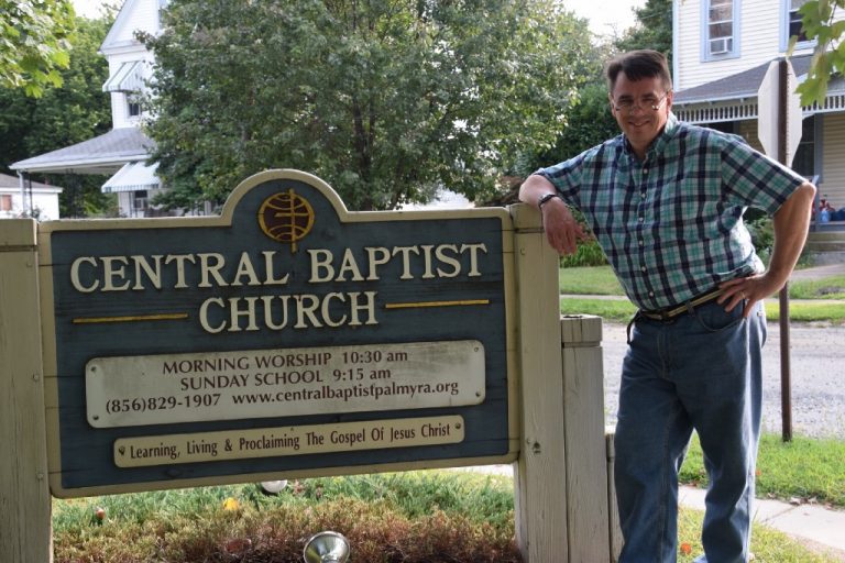 The Rev. Wesley Allen, leading Central Baptist Church of Palmyra into the future