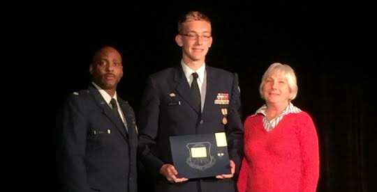 Seneca student wins 2016–2017 Outstanding Cadet of the Year award