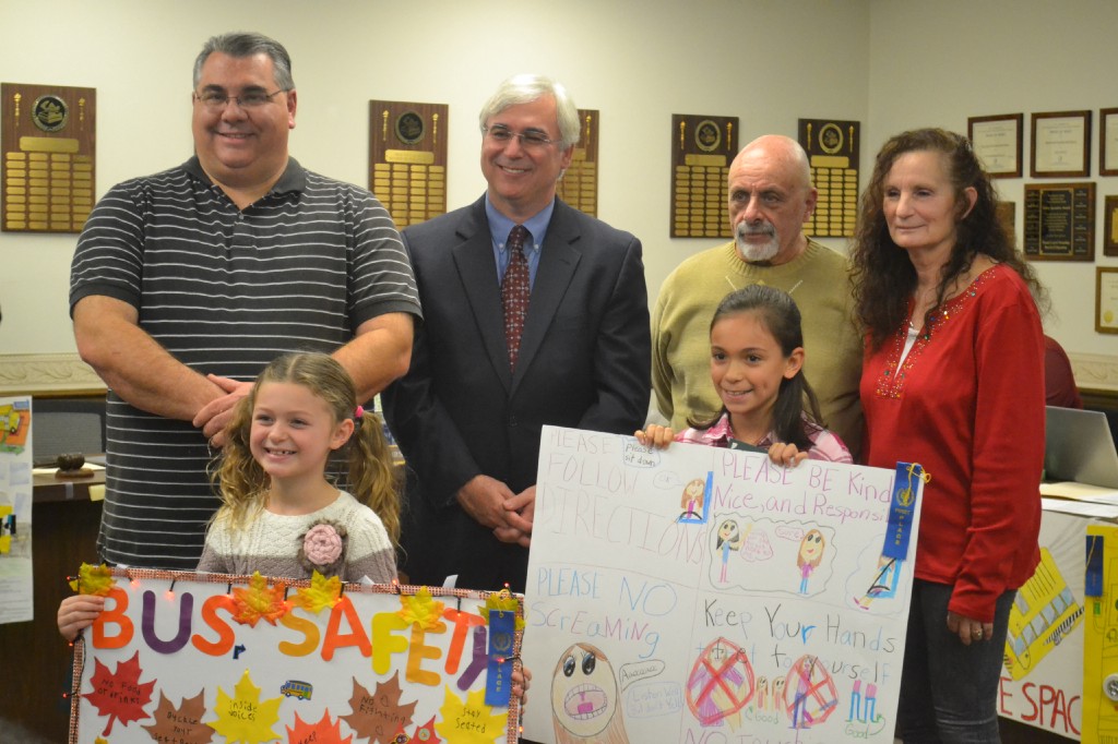 Mt. Laurel Board of Education honors winners of annual School Bus