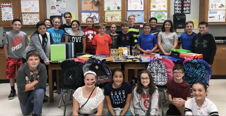 BHMS science class adopts Texas classroom affected by Hurricane Harvey
