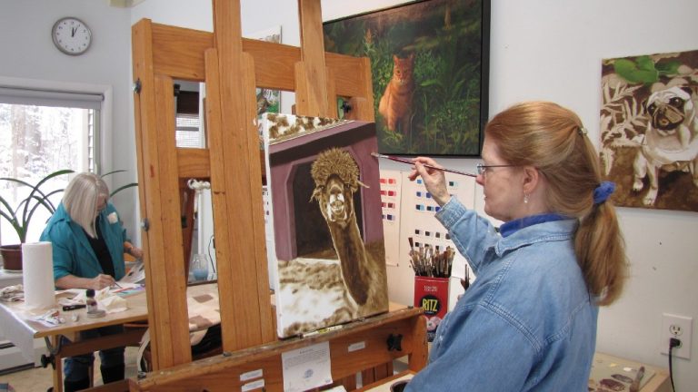 Medford resident shares her love for oil painting