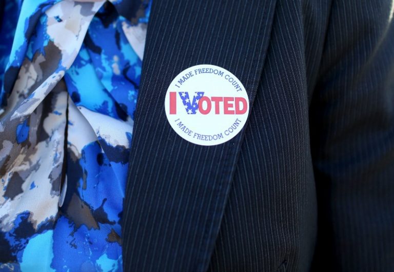 No election stickers in Burlington County