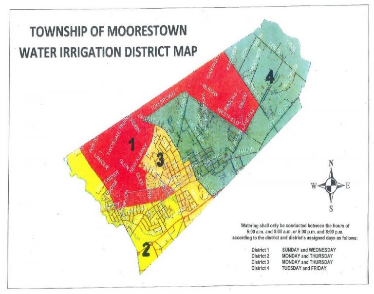 Moorestown’s New Water Ordinance is now in effect