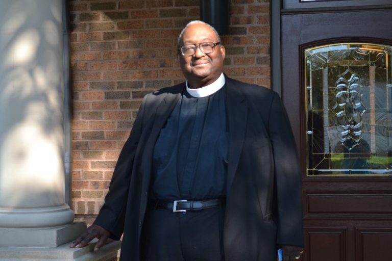 Rev. Charles Anderson, the vocal leader of Saint Paul’s UAME Church in Palmyra