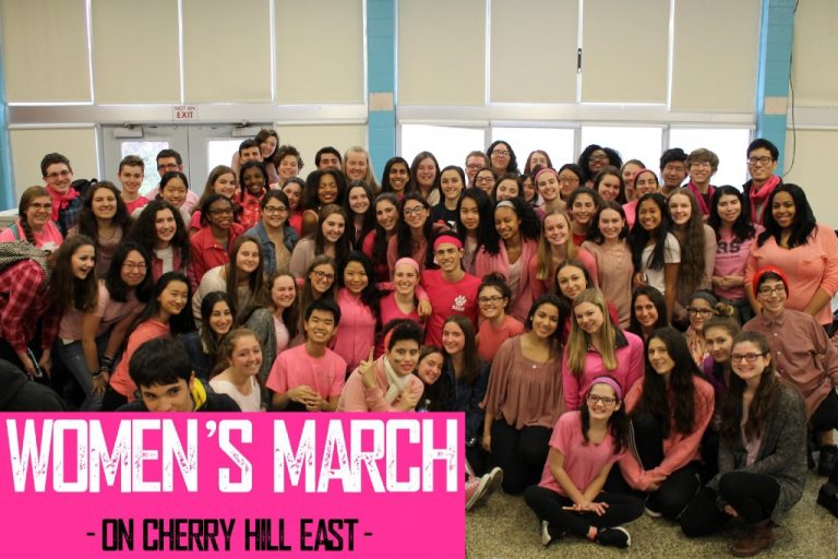 Two Cherry Hill East seniors bring Women’s March to their high school