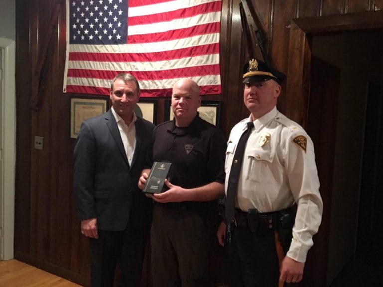 Harrison Twp. police receive infrared device from American Legion Post 452