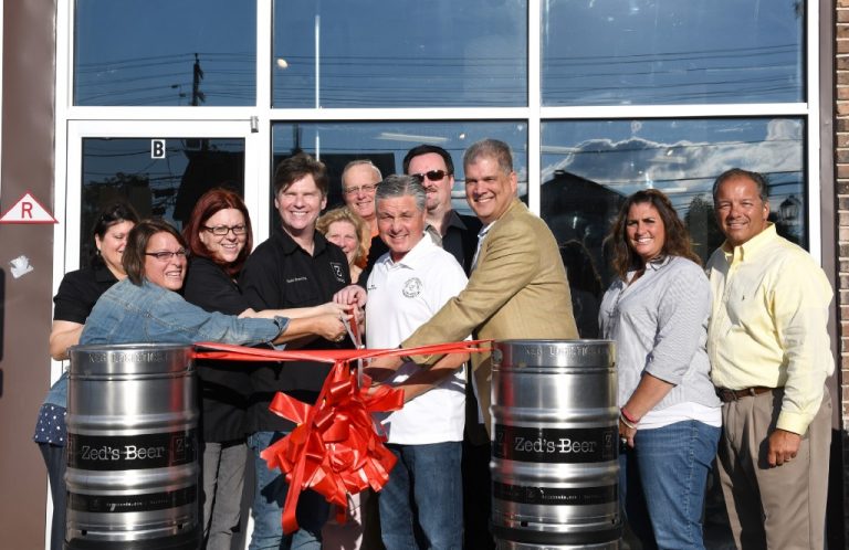 Ribbon cutting held for opening of Zed’s Brewing Company in Marlton