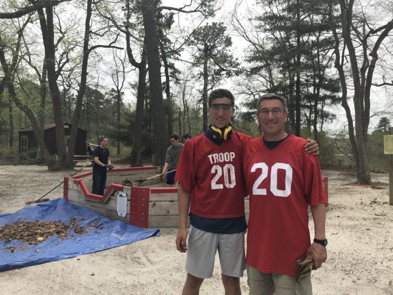 Eagle Scout service projects at YMCA Camp Ockanickon