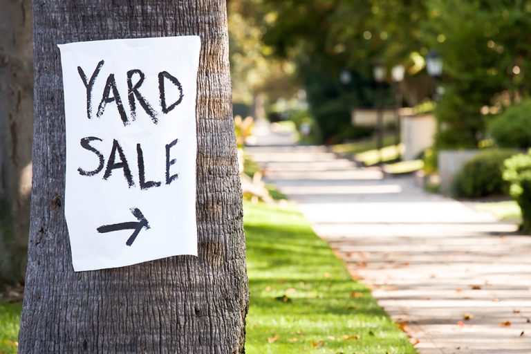 Church yard sale set for Saturday, Sept. 16.