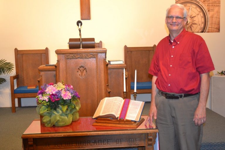 Former Moorestown resident William Waltz, teaching and preaching at Cinnaminson Baptist Church