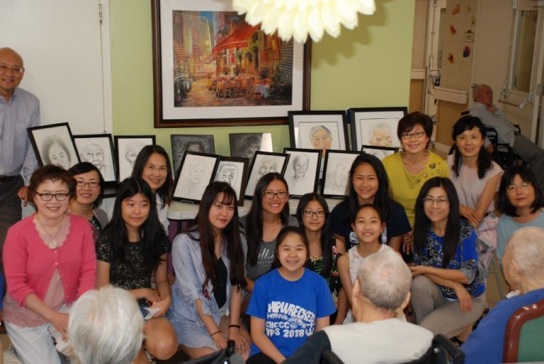 Chinese Church volunteers time for the elderly