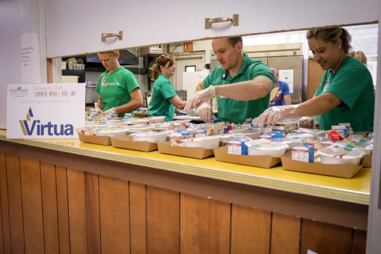 Virtua teams with Summer Meals program to feed nearly 50 kids