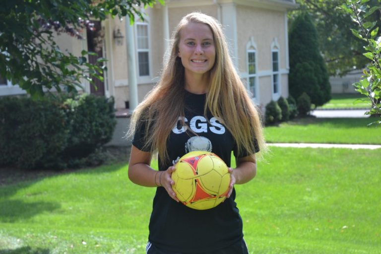 Cinnaminson’s Maddie Ogden, a competitor on the field and in the classroom