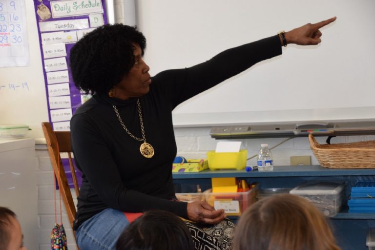 A tale to tell: professional storyteller visits MFS