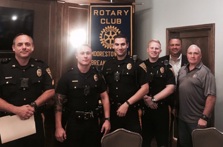 Rotary hosts officers embarking on Police Unity Tour