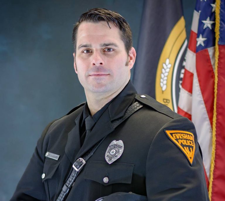 Evesham Police honor life saving actions of officer with February’s ‘Officer of The Month’ award